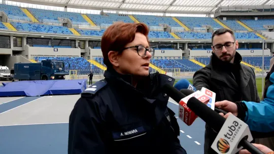 14.11. 2017 Ćwiczenia symulacyjne policji na Stadionie Śląskim