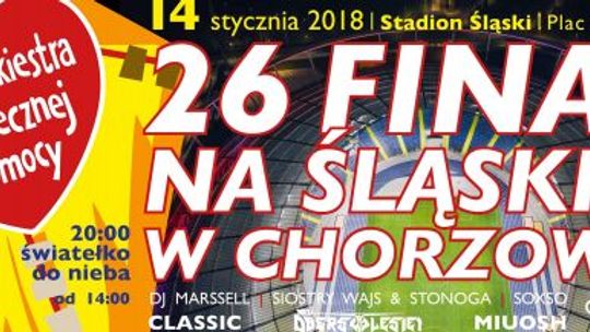 Finał WOŚP na Stadionie Śląskim [PROGRAM]