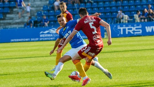 Gol do szatni popsuł fetę w Chorzowie. Tylko remis z Chojniczanką [ZDJĘCIA]