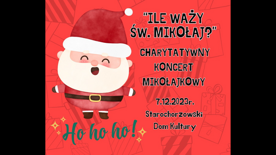 "Ile waży św. Mikołaj?". Charytatywny Koncert w SDK-u za 1 grosz