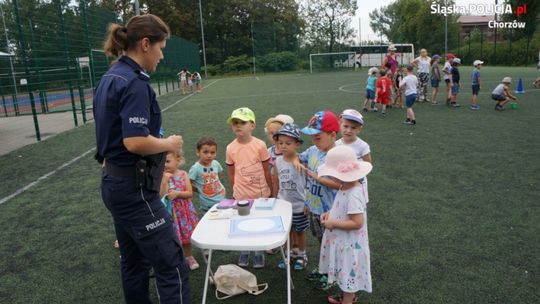 Kolejna minispartakiada z policjantami