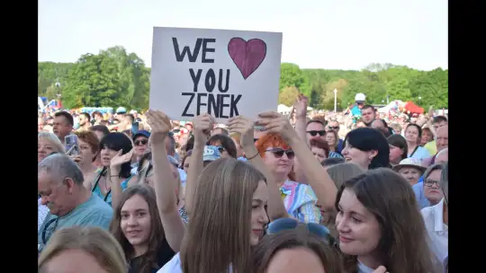 Koncert Zenka Martyniuka w Parku Śląskim