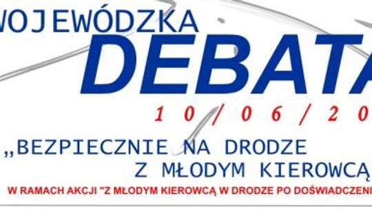 Młody kierowca na drodze