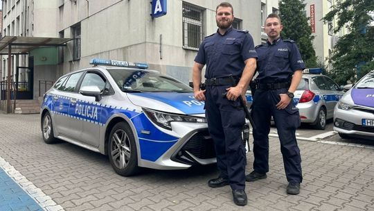 Nie potrafiła skontaktować się z partnerem, więc zadzwoniła po pomoc. Teraz postanowiła podziękować policjantom za ich natychmiastową reakcję