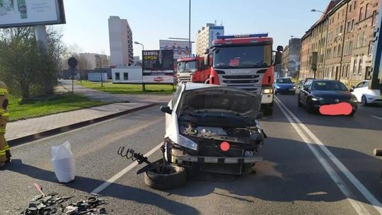 Niespokojny poranek w Chorzowie. Doszło do dwóch kolizji