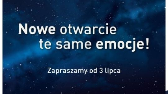 Nowe otwarcie – te same emocje!