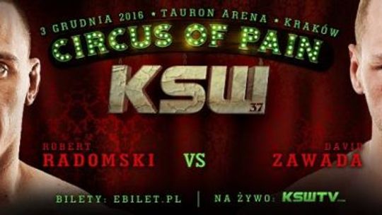 Radomski vs. Zawada na gali KSW 37