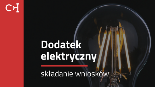 Ruszył nabór wniosków o dodatek elektryczny