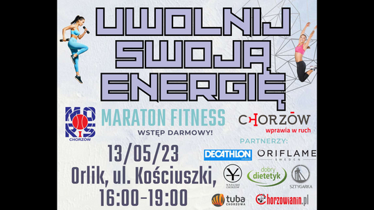 Ruszyły zapisy na Maraton Fitness "Uwolnij Swoją Energię"