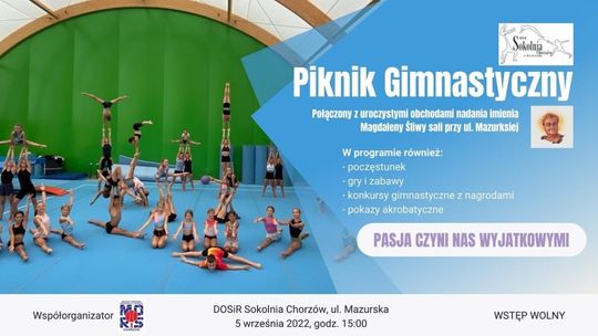 Sala sportowa przy ulicy Mazurskiej zyska patrona. Nad gimnastykami czuwać będzie Magdalena Śliwa