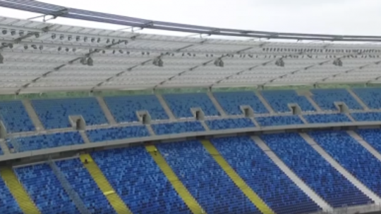 Stadion Śląski na finiszu [VIDEO]