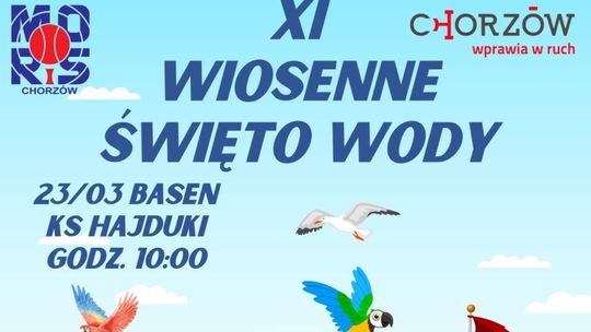 W sobotę Wiosenne Święto Wody. Zostało jeszcze kilka wolnych miejsc!