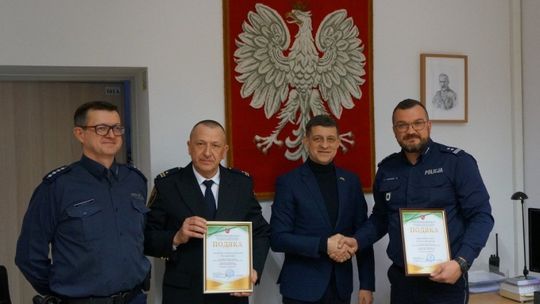 Wyjątkowa wizyta w chorzowskiej komendzie. Konsul podziękował policjantom za pomoc okazaną Ukrainie