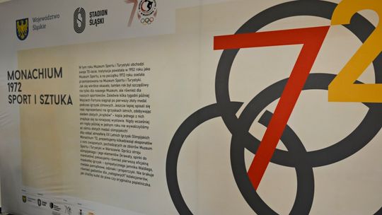 Wystawa "Monachium 1972. Sport i sztuka" już dostępna dla odwiedzających Stadion Śląski! [ZDJĘCIA]