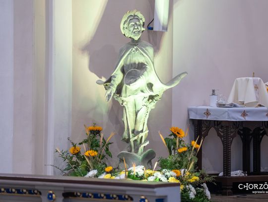 Poświęcono figurę św. Izydora Oracza. Niebawem rzeźba stanie w Chorzowie Starym