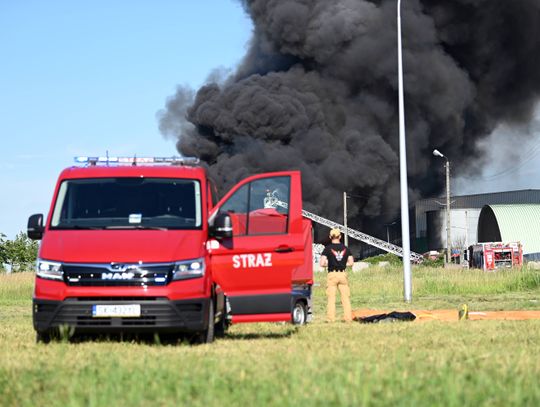 Akcja gaśnicza na Kluczborskiej zakończona. Trwają dalsze ustalenia