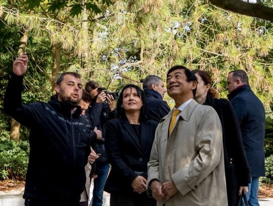 Ambasador Japonii odwiedził Park Śląski