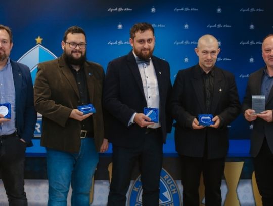 Autorzy "Historii Ruchu Chorzów" wyróżnieni przez klub