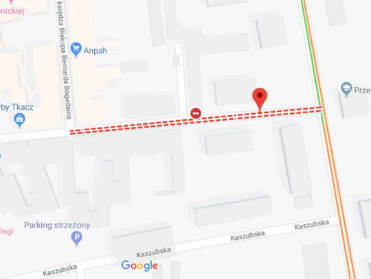 Awaria na ul. Karpińskiego