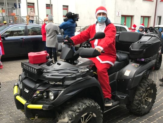 Bardzo głośna wizyta Mikołaja