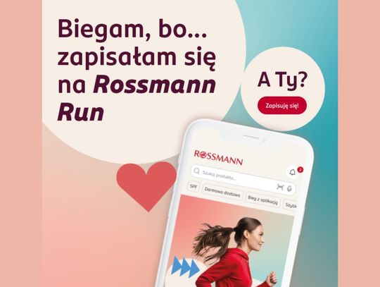 Bieg Rossmann Run z aplikacją dla 500 tys. biegaczy