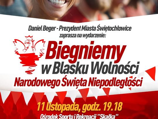 „Biegniemy w blasku wolności” – Bieg Niepodległościowy w Świętochłowicach „Biegniemy w blasku wolności” – Bieg Niepodległościowy w Świętochłowicach