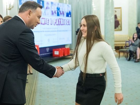 Chorzowianka uhonorowana przez prezydenta Andrzeja Dudę