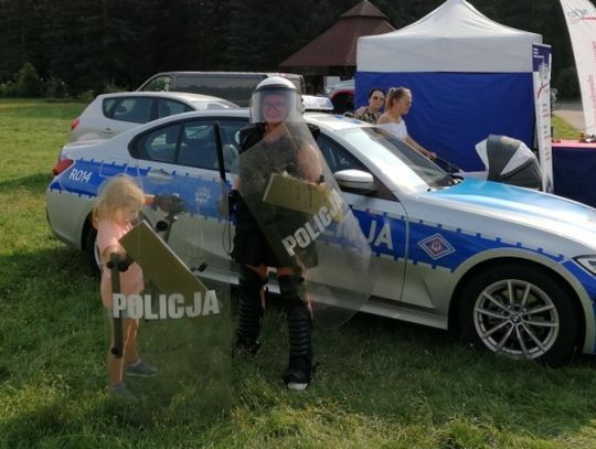 Chorzowscy policjanci na festynie w Parku Śląskim
