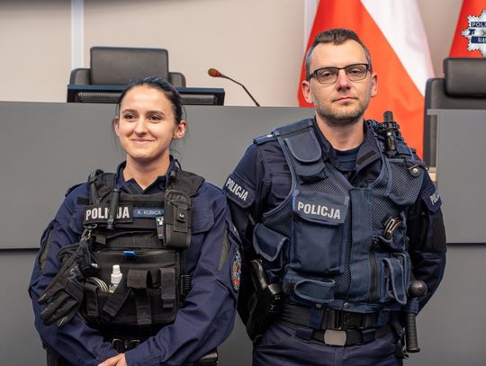 Chorzowscy policjanci na podium. Udowodnili, że wiedza medyczna nie jest im obca