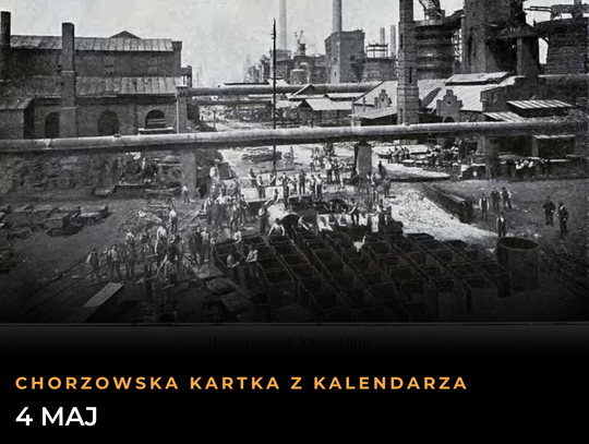 Chorzowska Kartka z Kalendarza: 4 maja. Święto patrona miasta, rekordy na Śląskim i wspomnienie groźnego wypadku