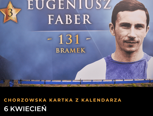 Chorzowska Kartka z Kalendarza - 6 kwietnia: Urodziny legend, wielkie derby i oscarowa scenografia Chorzowska Kartka z Kalendarza - 6 kwietnia: Urodziny legend, wielkie derby i oscarowa scenografia