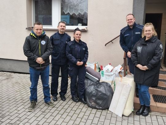 Chorzowska policja pomogła zwierzętom w schronisku