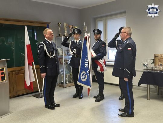Chorzowska policja z nowym komendantem. Jego poprzednik przeszedł na emeryturę