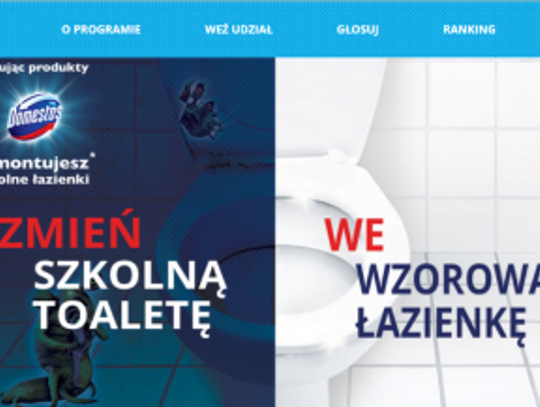 Chorzowska szkoła w projekcie "Wzorowa łazienka"
