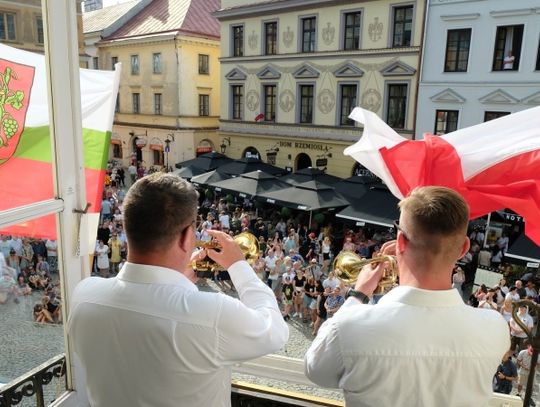 Chorzowski hejnał rozbrzmiał na lubelskim Rynku!