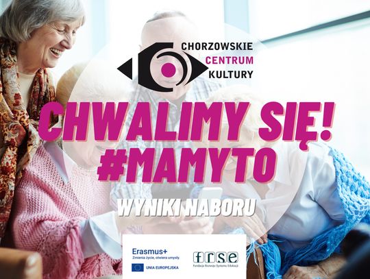 Chorzowskie Centrum Kultury znów ma powody do radości. Tym razem chodzi o projekt dedykowany seniorom