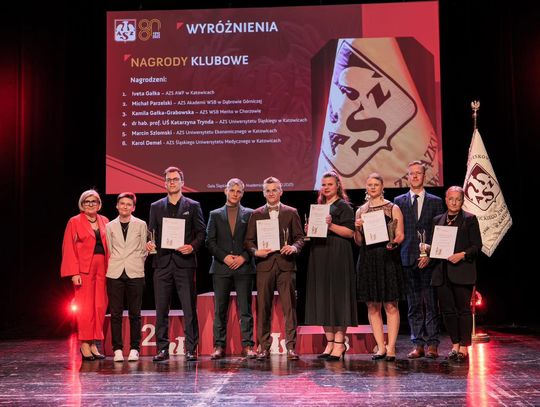 Chorzowskie uczelnie wyróżnione podczas XV Gali Śląskiego Sportu Akademickiego