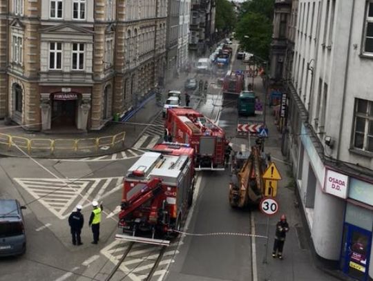 Chwile grozy na ul. Powstańców