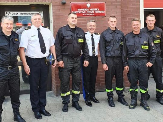 Co słychać u chorzowskich strażaków? Za nimi ważne spotkania i odbiór długo wyczekiwanego sprzętu