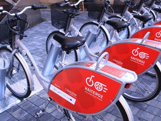 Czerwone rowery znów na ulicach Chorzowa