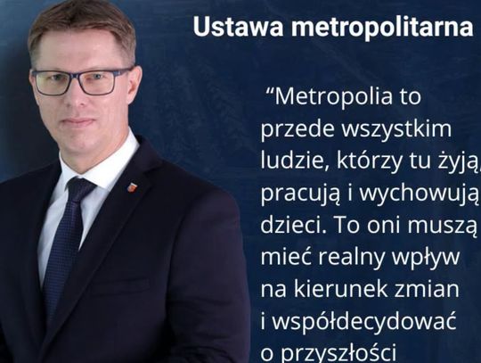 Daniel Beger wraca do idei supermiasta. „Metropolia musi mieć większe kompetencje"