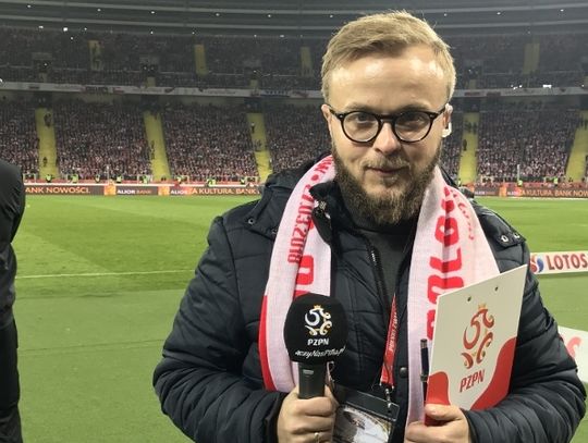 Debiut spikera Ruchu podczas meczu reprezentacji!