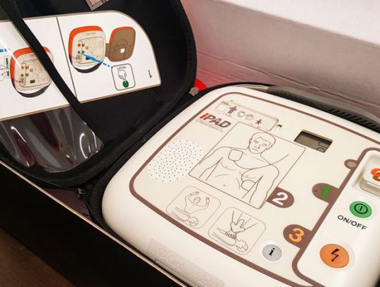 Defibrylatory już są!