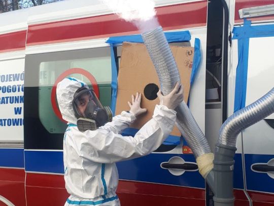 Dezynfekują karetki za symboliczny grosz i proszą mieszkańców o wsparcie