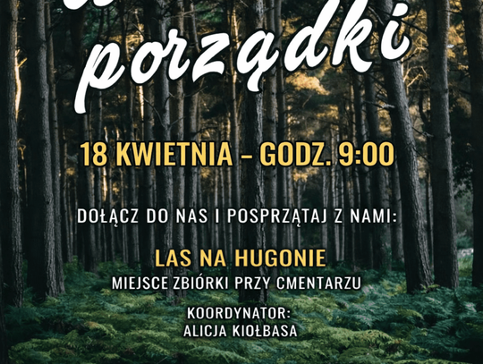 Dołącz do sprzątania terenów leśnych na Hugobergu. Zaprasza miasto i lokalne stowarzyszenie!