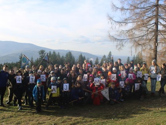 Drużyna wodna na mikołajkowym szlaku