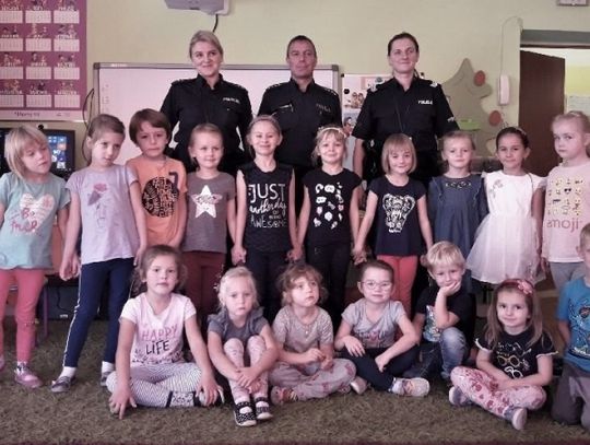 Dzielnicowi u przedszkolaków