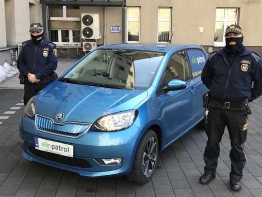 Ekopatrol z elektrycznym samochodem