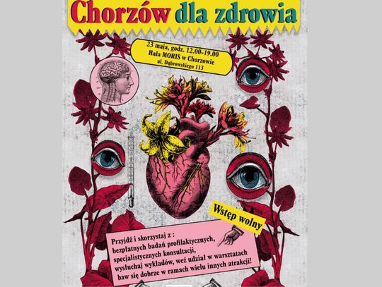 Festiwal Chorzów dla Zdrowia już niebawem! W programie konsultacje, bezpłatne badania i koncerty!