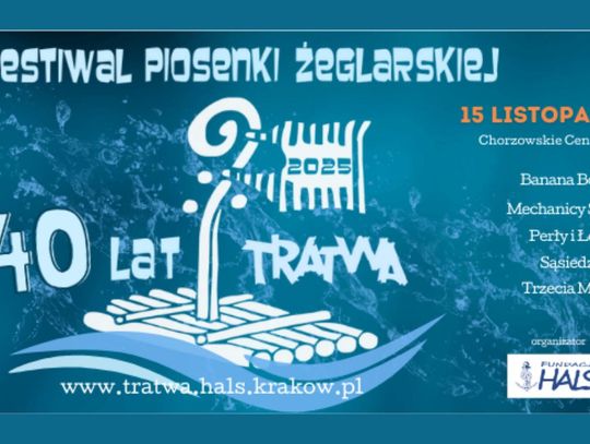 Festiwal "Tratwa" obchodzi w tym roku swoją 40-stkę. Sprawdźcie, co zaplanowano!